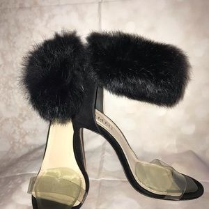 Furry sensation heels